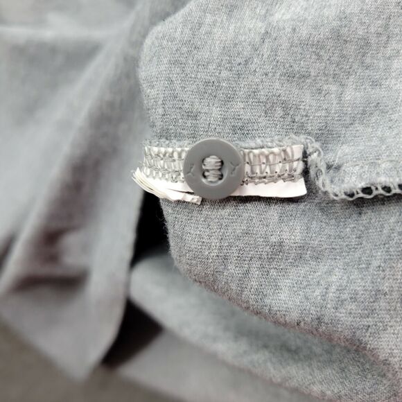 Puma Polo Shirt Men's XL Gray Short Sleeve Solid Logo Collar Casual - Picture 10 of 10